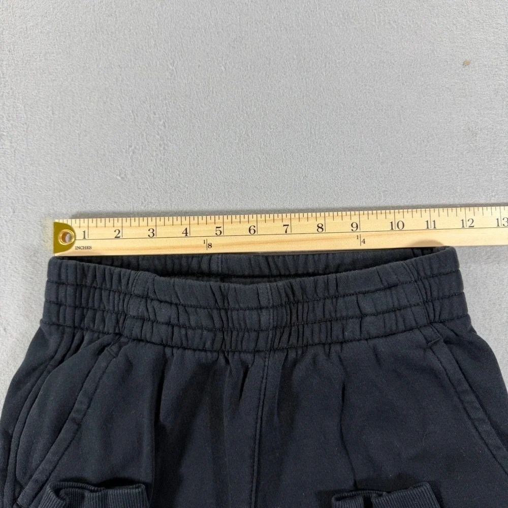 Nike‎ Kids Fleece Cargo Joggers Black Sweatpants Youth Small Boys Girls Unisex